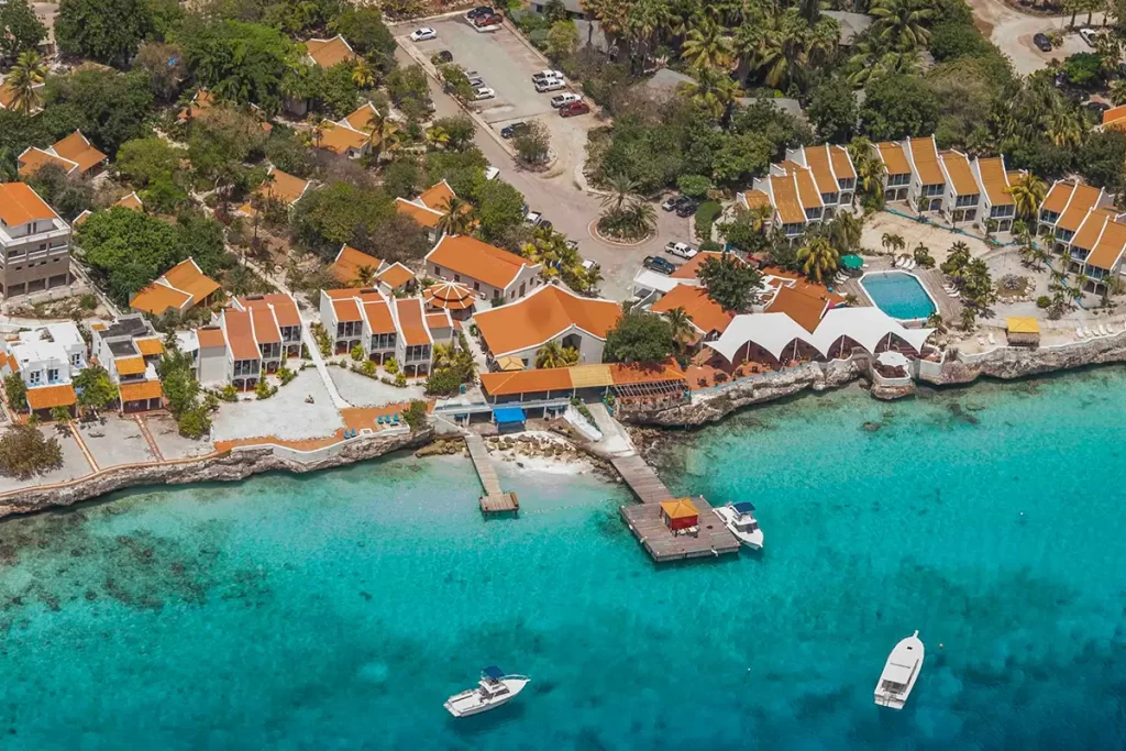 An Aerial view of Captain Don's