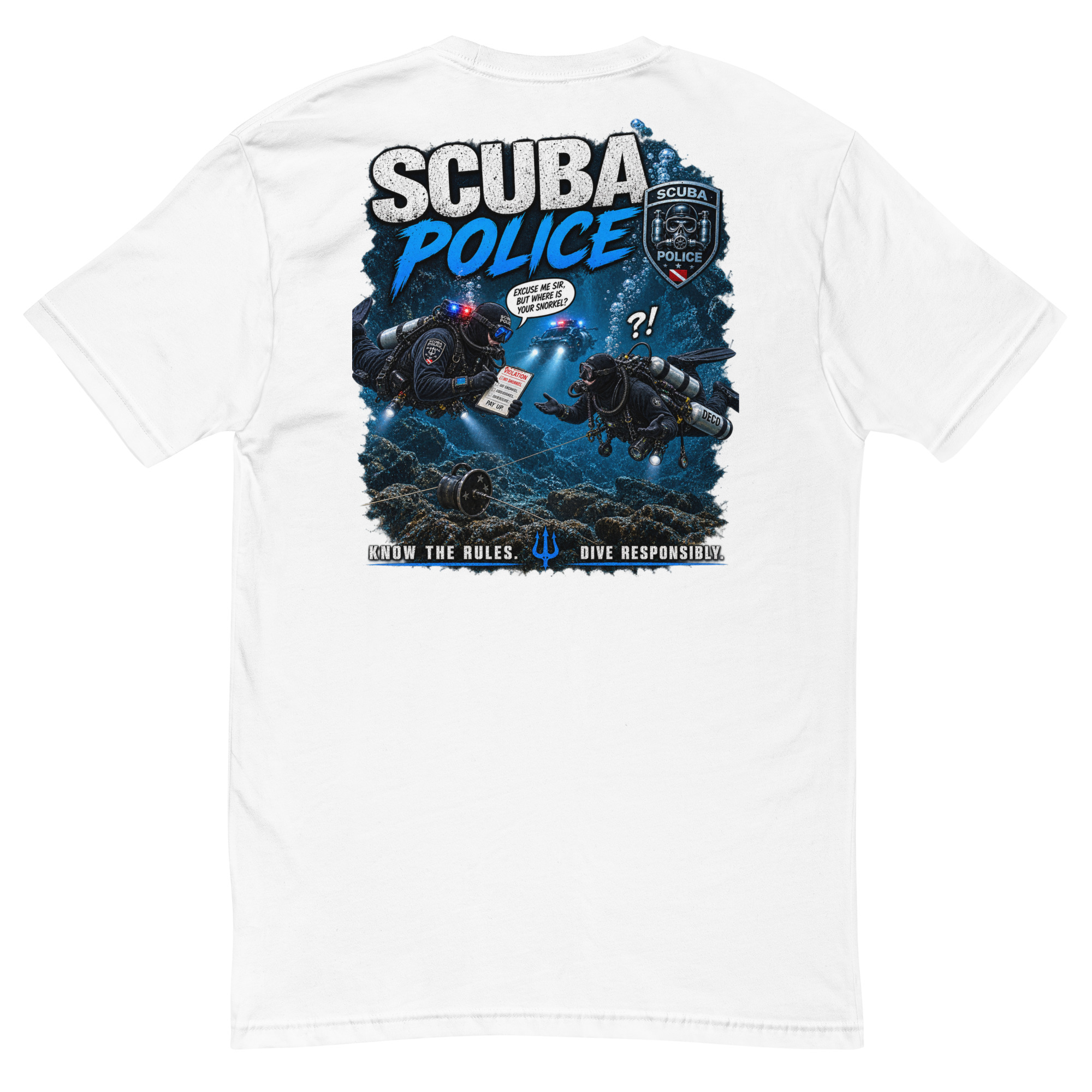 Scuba Police T-shirt